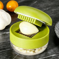 LsCook Manual Garlic Press Multifunctional Kitchen Garlic Crusher