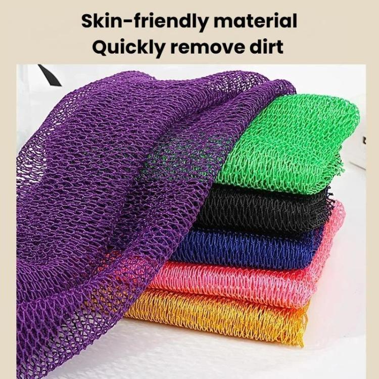 Drawstring Long Nylon Bath Towel High Elastic Exfoliating Sauna Towel