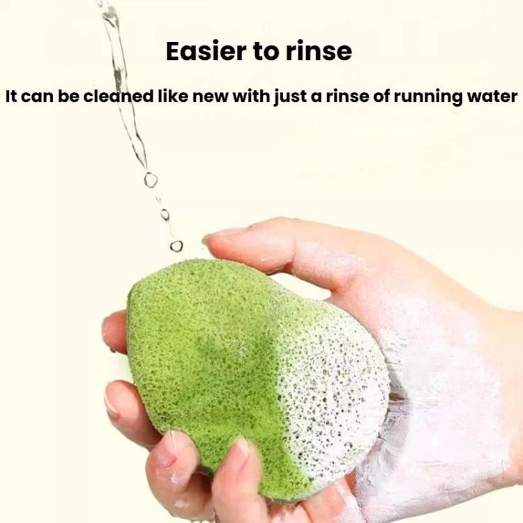 Drop-Shaped Cleansing Puff For Mud Mask Removal Face Wipe Cleaning Sponge Puff