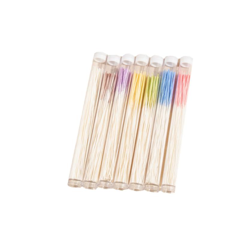 60pcs /Pack Ear Piercing Cleaning Lines Disposable Ear Hole Cleaning Floss Ear Hole Odor Remover & Piercing Aftercare Cleaner