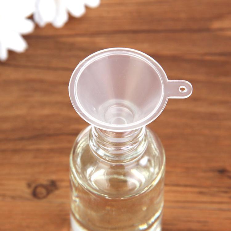 20pcs Mini Funnels For Small Bottles Clear Plastic Tiny Funnel For Filling Essential Oils, Perfume, Travel Toiletries, And Cosmetics,