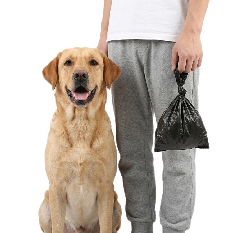 15bags /Roll Outdoor Portable Cleaning Pet Trash Bags, 22x30cm