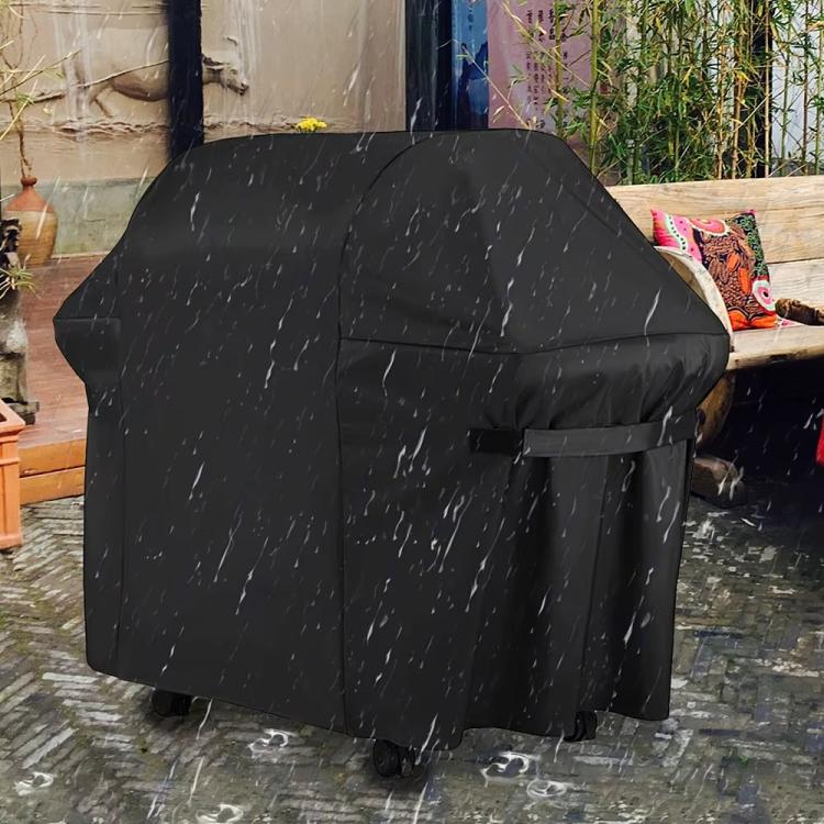 Outdoor 600D Oxford Fabric Waterproof Dustproof BBQ Grill Cover, 147x61x122cm