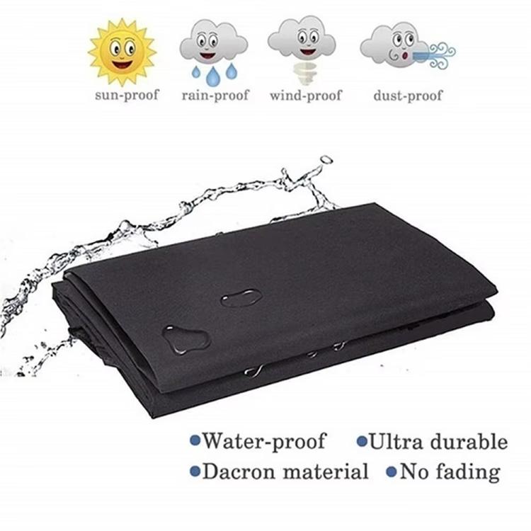 Outdoor 600D Oxford Fabric Waterproof Dustproof BBQ Grill Cover, 147x61x122cm