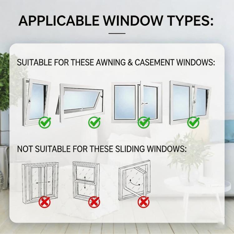 Universal Window Seal for Portable Air Conditioner and Tumble Dryer Hot Air Stop with Dual Zipper & Adhesive Hook Tape, 3m, 4m, 5m