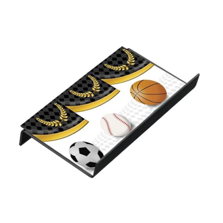 Hollow Acrylic Card Display Stand For Stamp Collectors/Sports Cards/Game Cards, 1pc, 4pcs, 8pcs