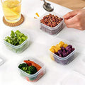Kitchen Refrigerator Storage Container Food-Grade Freezer Box, LsCook Square PP5