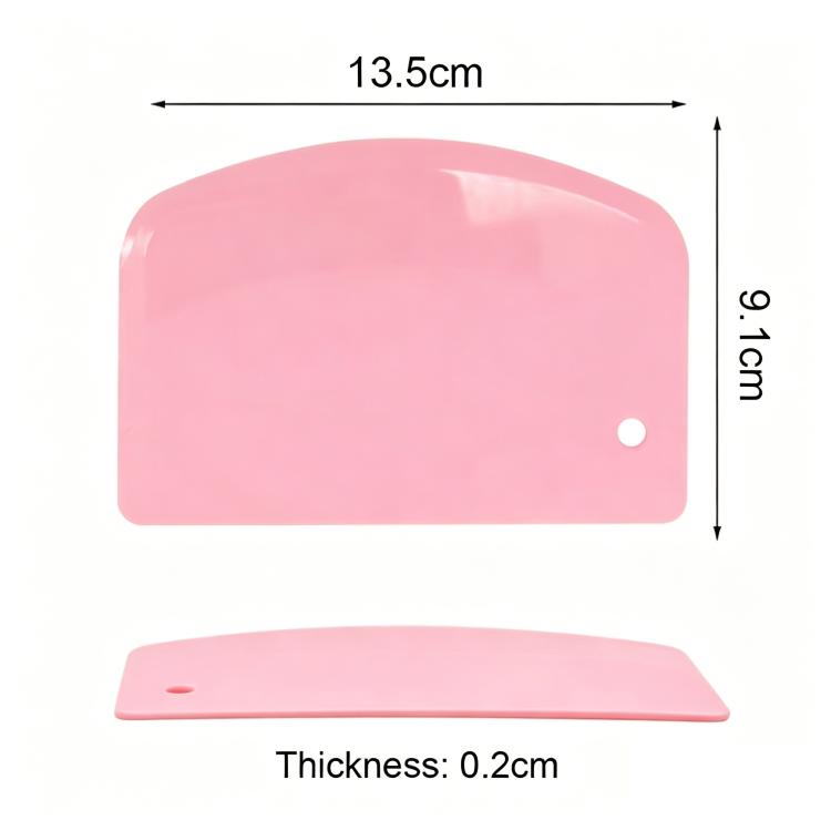LsCook Plastic Slicer Baking Spatula Thick Dough Scraper