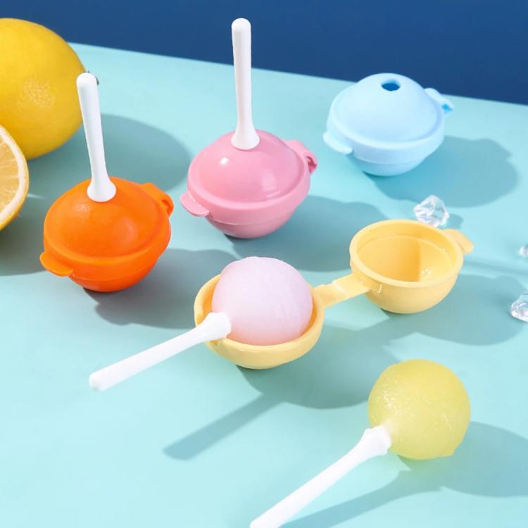 LsCook Lollipop-Shaped Ice Pop Popsicle Mold Baby Food Freezer Trays
