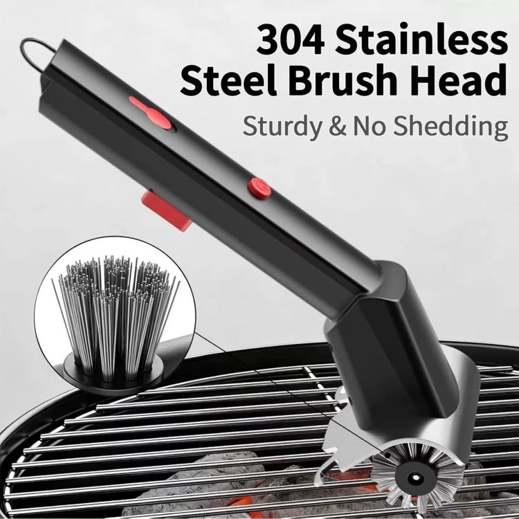 Stainless Steel Wire Electric Grill Brush Cleaning Grill Hard-Bristle Brush Tool, Standard, Water Spray