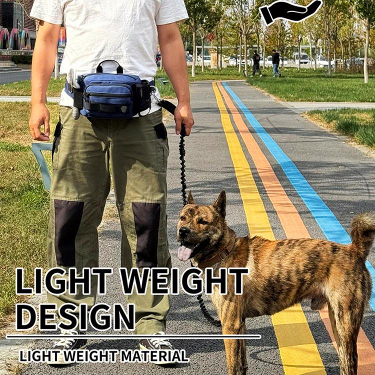 Dog Walking Bag With Leash Multifunctional Outdoor Sports Water Bottle Waist Pack