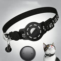 Smart Cat Collar With Built-In Tracker Reflective Paw Prints, Compatible with Apple Find My, Compatible with Google Find My
