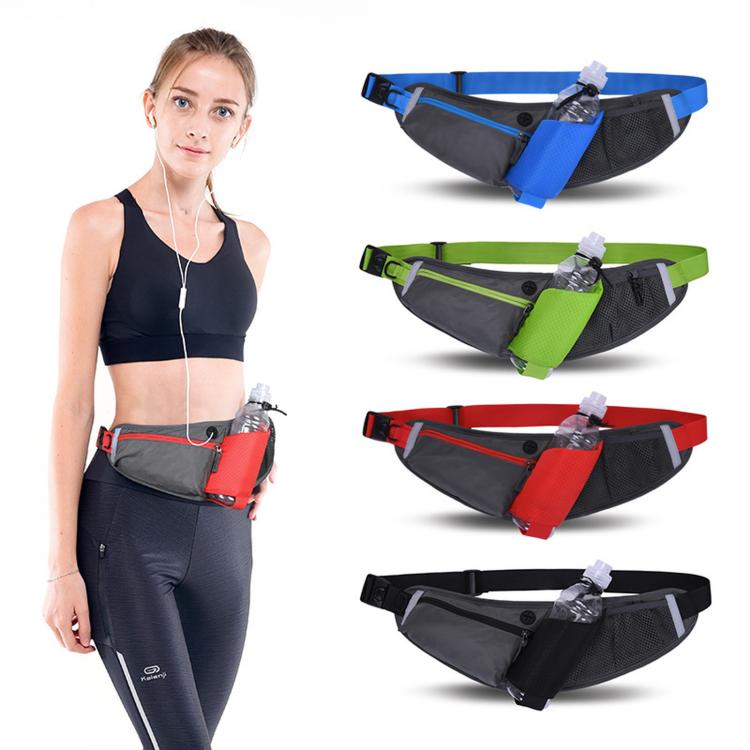 Multifunctional Fitness Water Bottle Waist Bag Waterproof Outdoor Sports Running Phone Pouch