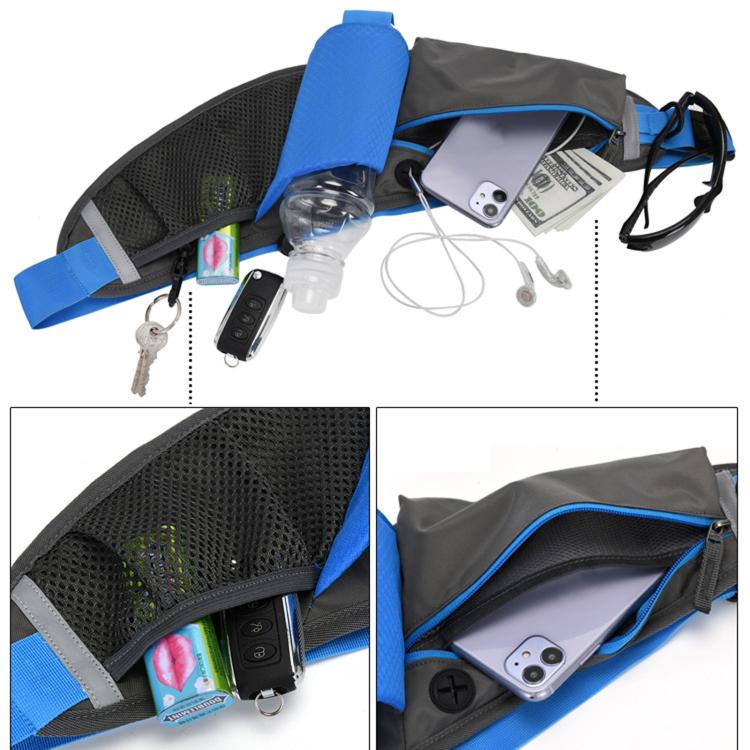 Multifunctional Fitness Water Bottle Waist Bag Waterproof Outdoor Sports Running Phone Pouch