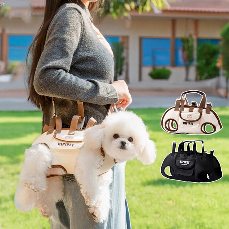 Hipipet Portable Crossbody & Handheld Pet Shoulder Bag, Multifunctional Outdoor Carrier For Cats & Dogs, S, M, L, XL