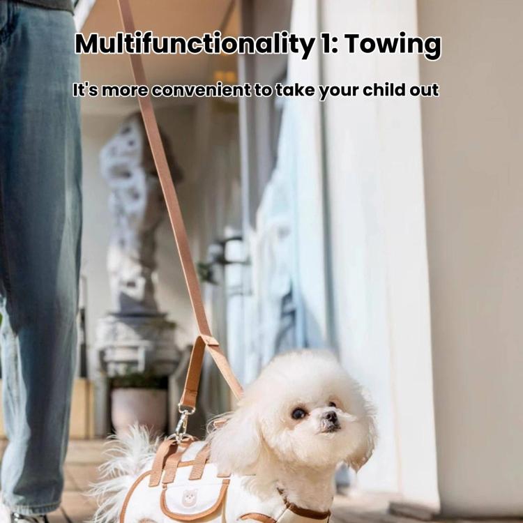 Hipipet Portable Crossbody & Handheld Pet Shoulder Bag, Multifunctional Outdoor Carrier For Cats & Dogs, S, M, L, XL