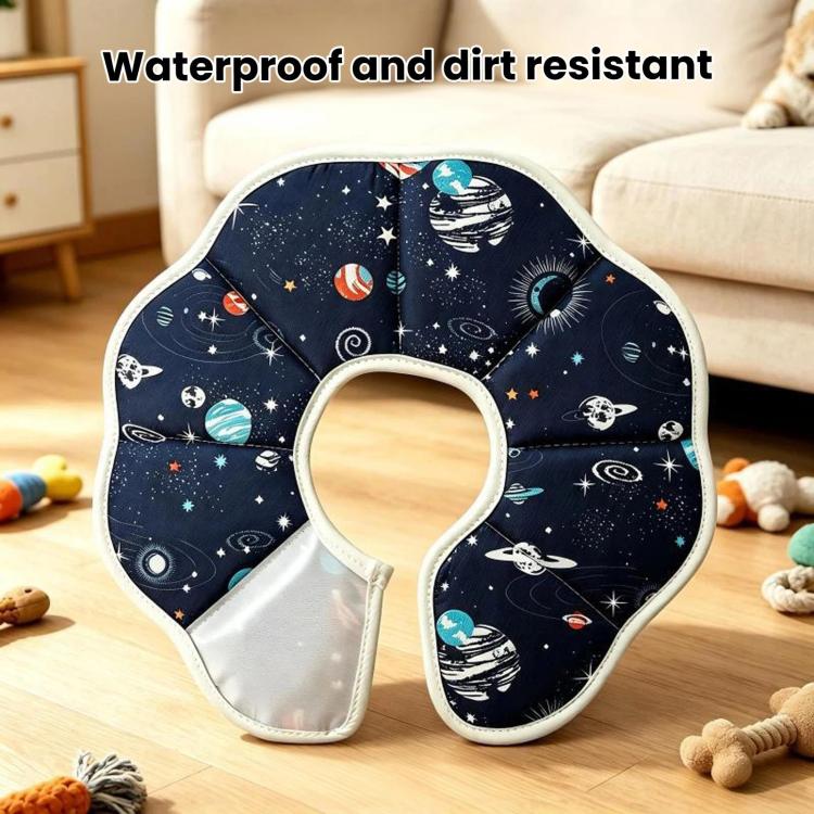 Pet Elizabeth Collar Post-Surgery Anti-Lick Ring, Adjustable Soft Recovery Cone For Cats, XS Planet, S Planet, M Planet, L Planet, XS Rocket, S Rocket, M Rocket, L Rocket