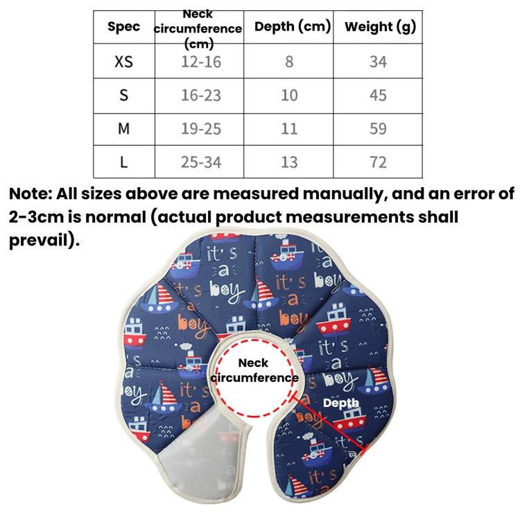 Pet Elizabeth Collar Post-Surgery Anti-Lick Ring, Adjustable Soft Recovery Cone For Cats, XS Planet, S Planet, M Planet, L Planet, XS Rocket, S Rocket, M Rocket, L Rocket