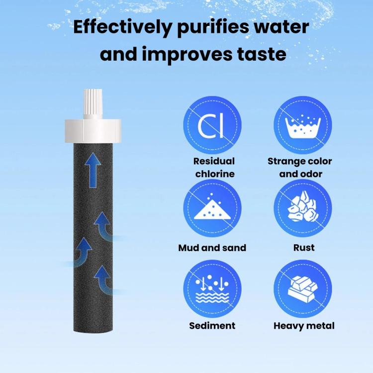 For BRITA BB06 Sports Water Bottle Filter Activated Carbon Water Purifier Filter Cartridge