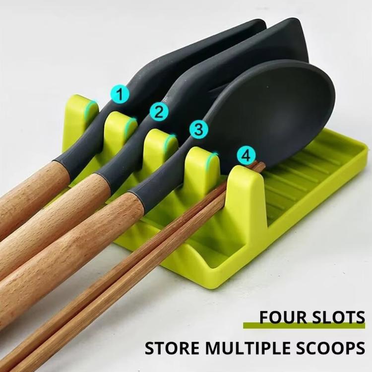 LsCook Kitchen Spatula Holder Storage Rack Multifunctional Utensil Organizer Drainer