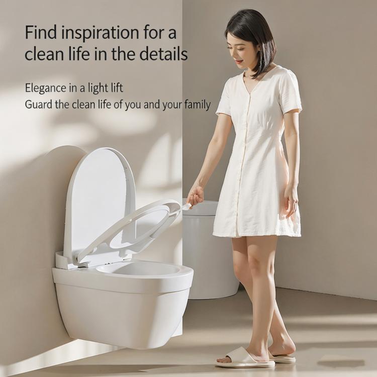 Toilet Seat Lifter Handle Adjustable Sanitary Toilet Lid Lifter For Bathroom Hygiene, Anti-Dirty No-Touch Toilet Cover Handle