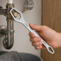8-24mm Universal Double-Ended Wrench Self-Tightening Torx Wrench Adjustable Spanner Tool For Auto, Plumbing, Bicycle & Home Repair