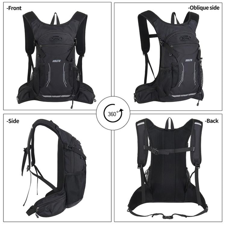 JUNLETU Outdoor Sports Cycling Backpack Waterproof Nylon Lightweight Breathable Travel Hiking Backpack