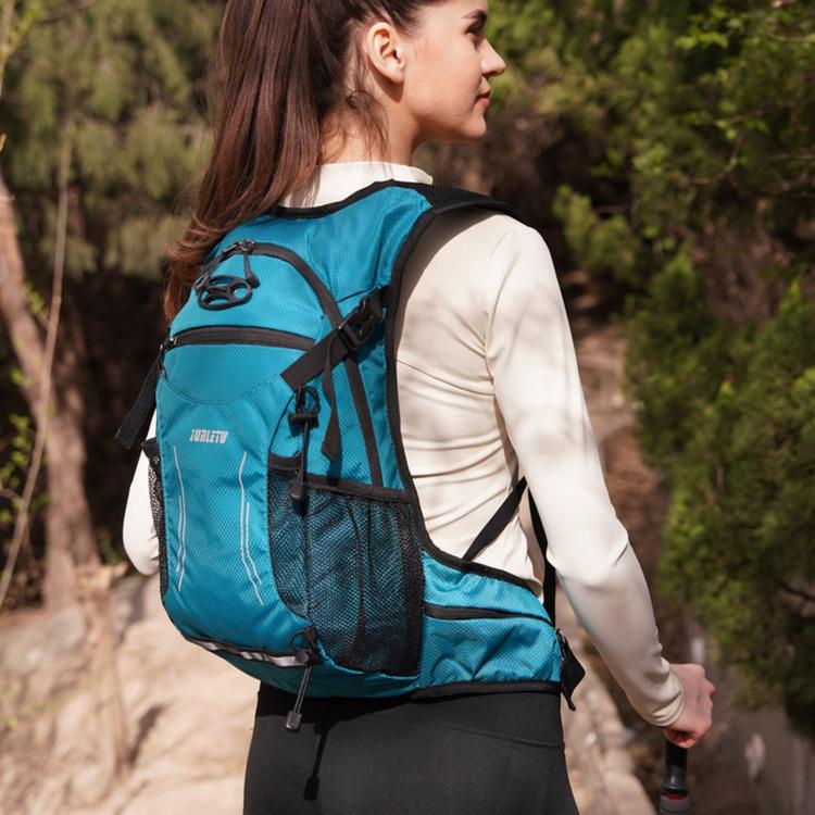 JUNLETU Outdoor Sports Cycling Backpack Waterproof Nylon Lightweight Breathable Travel Hiking Backpack