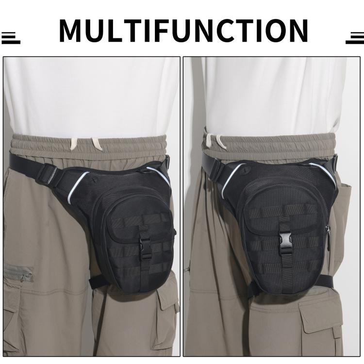 Outdoor Multi-Functional Leg Strap Waist Bag Large Capacity Waterproof Cycling Leg Bag