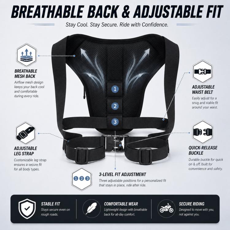 Men Waterproof Crossbody Bag Outdoor Large-Capacity Sports Waist Bag Motorcycle Riding Leg Bag