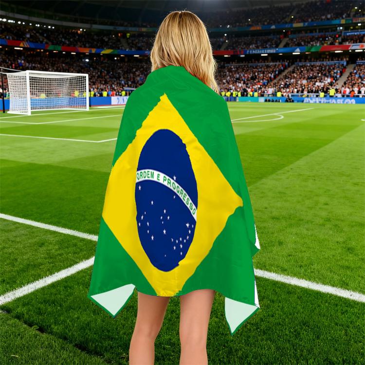 USA-Canadian-Mexican World Cup Fans Capes Flags, Argentina, Australia, Brazil, Belgium, Denmark, Germany, Ecuador, France, Colombia, Netherlands, Canada, Croatia, United States, Mexico, Norway, Portugal, Switzerland, Senegal, Turkey, Uruguay, Spain, It...