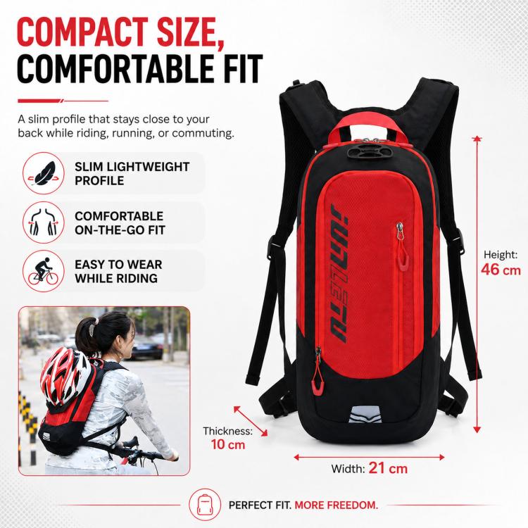 JUNLETU Hiking Trail Running Mountaineering Backpack Running Fitness Outdoor Cycling Hydration Pack
