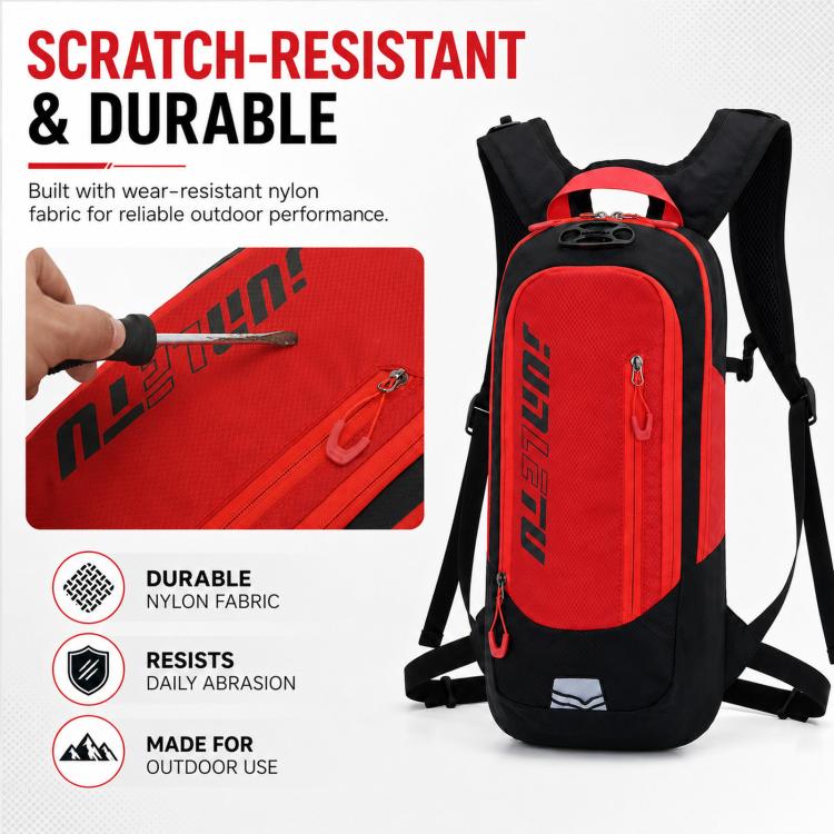 JUNLETU Hiking Trail Running Mountaineering Backpack Running Fitness Outdoor Cycling Hydration Pack