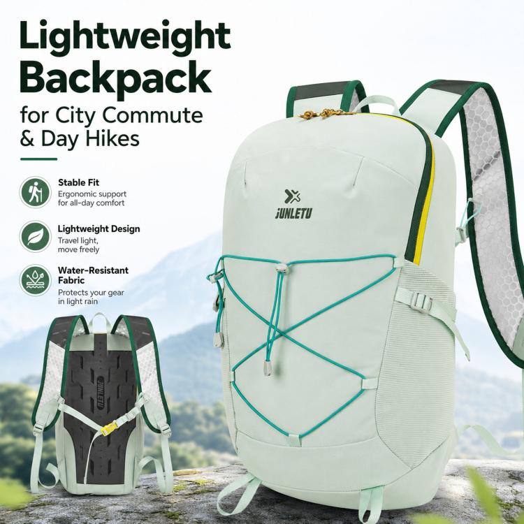 JUNLETU Waterproof Outdoor Sports Backpack Ultra-Lightweight Breathable Trail Cycling Pack