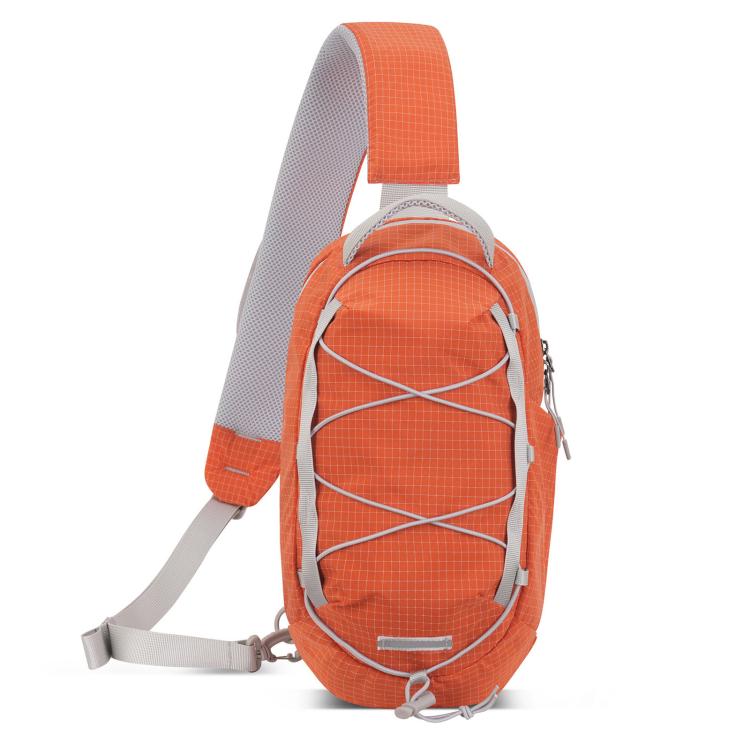 Sports Shoulder Crossbody Bag Lightweight Portable Nylon Waterproof Outdoor Casual Chest Bag