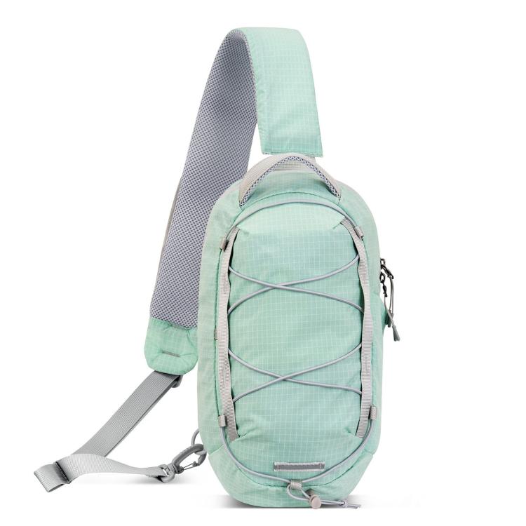 Sports Shoulder Crossbody Bag Lightweight Portable Nylon Waterproof Outdoor Casual Chest Bag