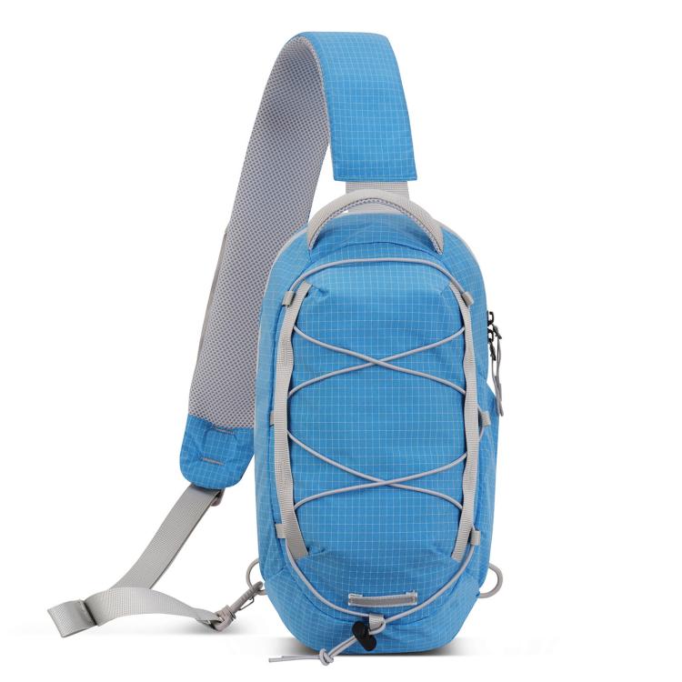 Sports Shoulder Crossbody Bag Lightweight Portable Nylon Waterproof Outdoor Casual Chest Bag