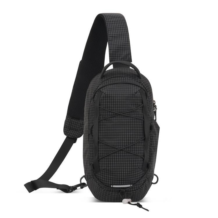 Sports Shoulder Crossbody Bag Lightweight Portable Nylon Waterproof Outdoor Casual Chest Bag