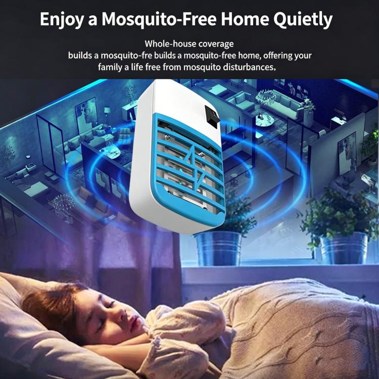 High-Power Electric Shock Mosquito Killer Lamp, LED Low-Noise Wall?Mounted Mosquito Repellent Light, US Plug