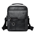 Men Large-Capacity Handheld & Crossbody Bag, Casual Vertical Briefcase