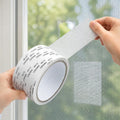 5cm x 2m Window Screen Repair Tape Strong Adhesive Screen Patch Fiberglass Mesh Repair Tape for Holes, Tears