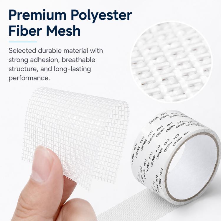 5cm x 2m Window Screen Repair Tape Strong Adhesive Screen Patch Fiberglass Mesh Repair Tape for Holes, Tears