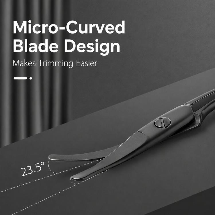 Safety Nose Hair Scissors for Men & Women Curved Facial Hair Trimming Scissors Stainless Steel Grooming Scissors