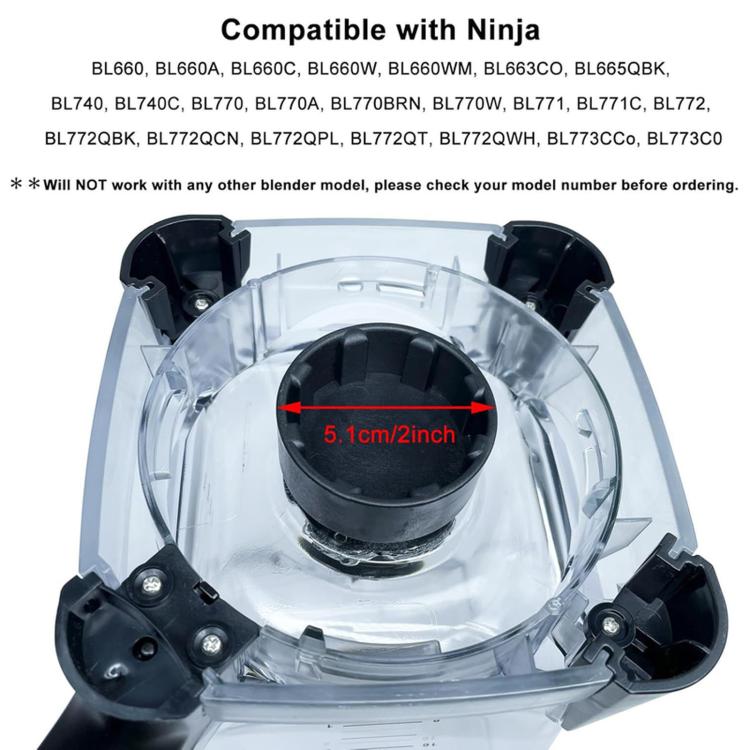 For Ninja BL660/BL660A Series 72oz Pitcher Blade Driver and Stud Kit, BL660/BL660A