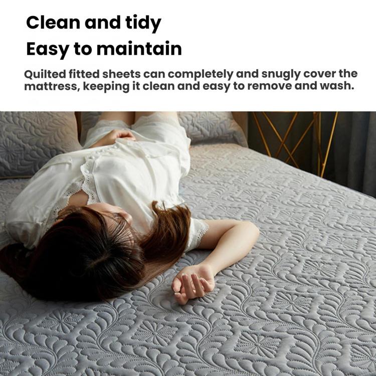 Thickened Waterproof Fitted Sheet For Infants And Toddlers, 153x203cm