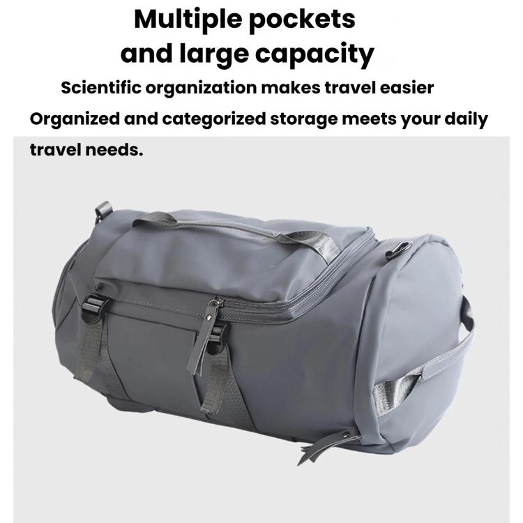 Wet & Dry Separation Travel Bag, Portable Large Capacity Handbag With Shoulder & Hand Carry Design