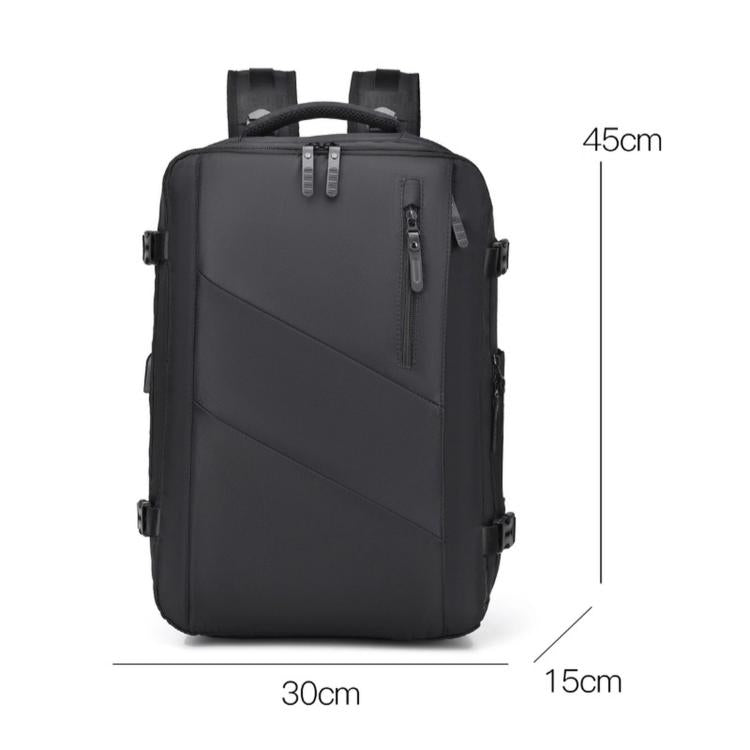 WEIXIER B695 Business Backpack Multi-Purpose Travel Bag Expandable Business Laptop Bag