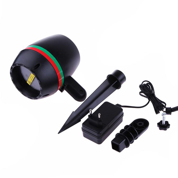 Round In-Ground Lawn Light Outdoor Garden Laser Ambience Light, US Plug, EU Plug, UK Plug, AU Plug