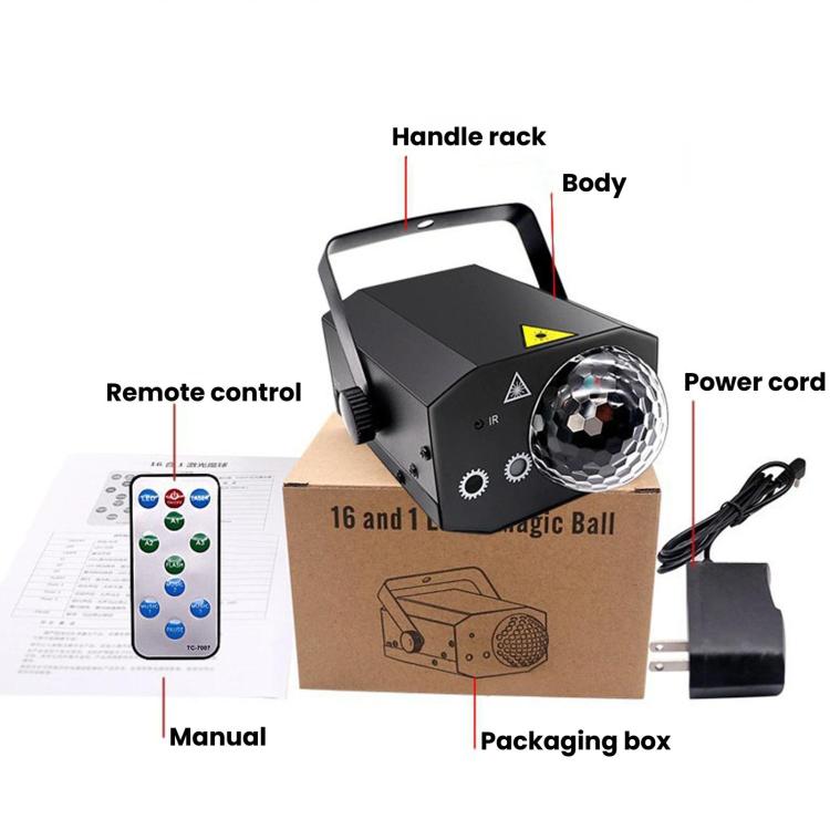 Metal Laser Projector Light LED Magic Ball Ambience Light For Party & Bar, US Plug Black, EU Plug Black, UK Plug Black, AU Plug Black, US Plug White, UK Plug White, AU Plug White, EU Plug White