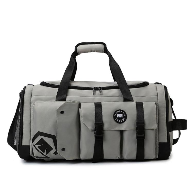 3-Way Convertible Sports Gym Bag With Shoe Compartment Water-Resistant Travel Duffle Backpack With Wet Pocket For Men Women